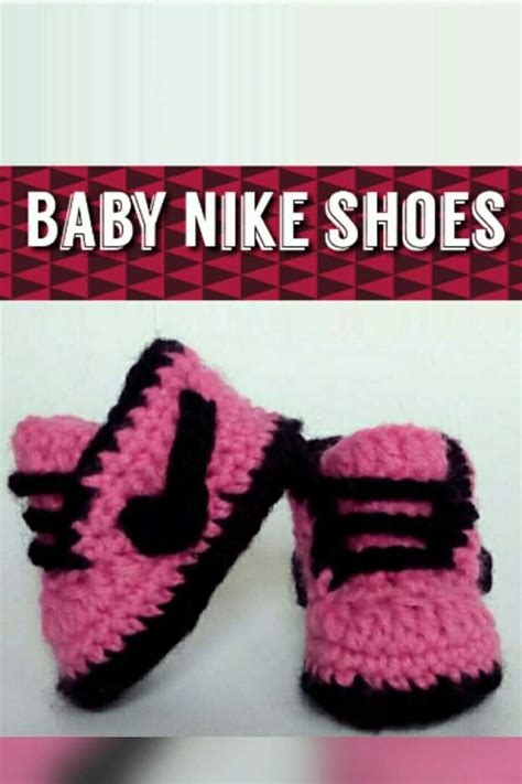 crochet nike shoes|crochet nike baby shoes.